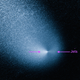 Image for article titled Here Is Comet Siding Spring's Dual Jets And Glowing Coma